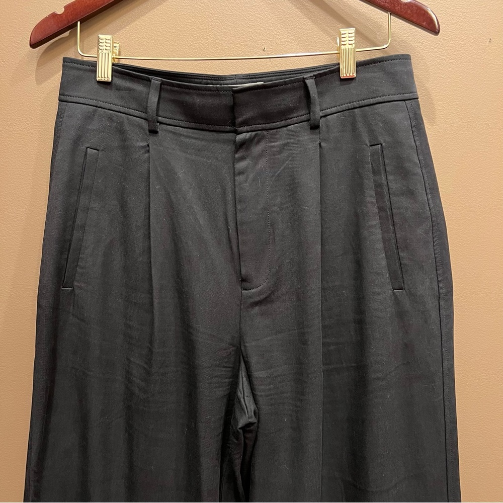 Everlane Black Wide-Leg Trousers - Picture 4 of 9